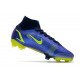 Nike Bota Mercurial Superfly 8 Elite FG Zafiro Volt Azul Vacío