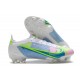 Nike Mercurial Vapor 14 Elite FG Blanco Azul