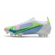 Nike Mercurial Vapor 14 Elite FG Blanco Azul