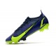 Nike Mercurial Vapor 14 Elite FG Zafiro Volt Azul Vacío