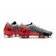 Botas de Fútbol Nike Mercurial Vapor XIII Elite FG Neymar Cromado Negro Rojo
