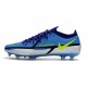 Bota Nike Phantom GT2 Elite FG Azul Gris Amarillo