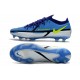 Bota Nike Phantom GT2 Elite FG Azul Gris Amarillo