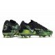 Bota Nike Phantom GT2 Elite FG Negro Metallic Platino Verde