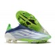 Zapato adidas X Speedflow+ FG Blanco Verde Azul