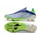 Zapato adidas X Speedflow+ FG Blanco Verde Azul