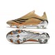 Zapato adidas X Speedflow+ FG Tech Metallic Negro Naranja