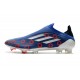 Zapato adidas X Speedflow+ FG Azul Blanco Vivid Red