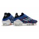 Zapato adidas X Speedflow+ FG Azul Blanco Vivid Red