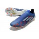 Zapato adidas X Speedflow+ FG Azul Blanco Vivid Red