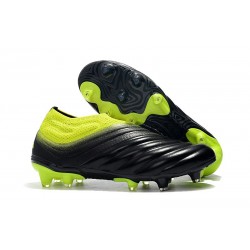 adidas Botas de Futbol Copa 19+ FG Negro Amarillo