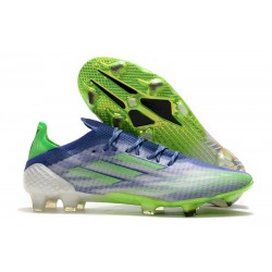 Botas fútbol Adidas X Speedflow.1 FG Azul Verde