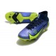 Nike Mercurial Superfly 8 Elite SG PRO AC Zafiro Volt Azul Vacío