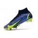 Nike Mercurial Superfly 8 Elite SG PRO AC Zafiro Volt Azul Vacío