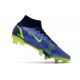 Nike Mercurial Superfly 8 Elite SG PRO AC Zafiro Volt Azul Vacío