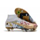 Nike Mercurial Superfly 8 Elite SG PRO AC Blanco Rojo Oro Azul