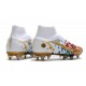 Nike Mercurial Superfly 8 Elite SG PRO AC Blanco Rojo Oro Azul