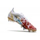 Nike Mercurial Vapor XIV Elite SG Pro Blanco Oro Rojo