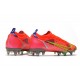 Nike Mercurial Vapor XIV Elite SG Pro Carmesi Plateado Metalizado