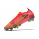 Nike Mercurial Vapor XIV Elite SG Pro Carmesi Plateado Metalizado