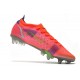 Nike Mercurial Vapor XIV Elite SG Pro Carmesi Plateado Metalizado