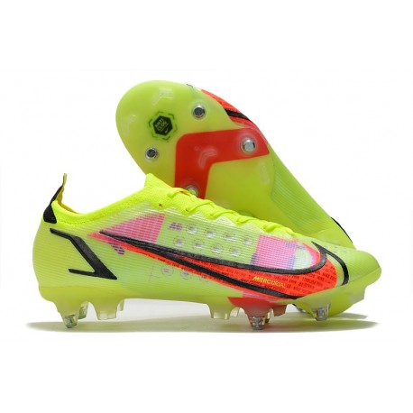 Nike Mercurial Vapor XIV Elite SG Pro Volt Carmesí Negro