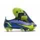 Nike Mercurial Vapor XIV Elite SG Pro Zafiro Volt Azul Vacío