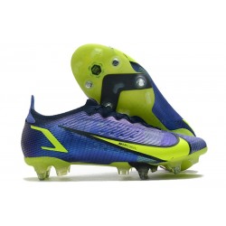 Nike Mercurial Vapor XIV Elite SG Pro Zafiro Volt Azul Vacío