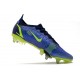 Nike Mercurial Vapor XIV Elite SG Pro Zafiro Volt Azul Vacío