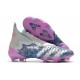 Botas de Fútbol adidas Predator Freak FG Rosa Azul Gris