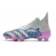 Botas de Fútbol adidas Predator Freak FG Rosa Azul Gris