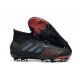 Botas de fútbol adidas Predator 19+ Fg - Negro Rojo