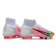 Nike Mercurial Superfly 8 Elite AG Blanco Platino Rosa