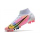 Nike Mercurial Superfly 8 Elite AG Blanco Platino Rosa