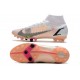 Nike Mercurial Superfly 8 Elite AG Blanco Negro Carmesí