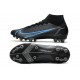 Nike Mercurial Superfly 8 Elite AG Negro Gris Hierro