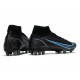 Nike Mercurial Superfly 8 Elite AG Negro Gris Hierro