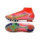 Nike Mercurial Superfly 8 Elite AG Carmesi Plateado Metalizado