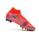 Nike Mercurial Superfly 8 Elite AG Carmesi Plateado Metalizado