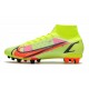 Nike Mercurial Superfly 8 Elite AG Volt Carmesí Negro