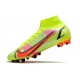 Nike Mercurial Superfly 8 Elite AG Volt Carmesí Negro