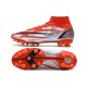 Nike Mercurial Superfly 8 Elite AG Chile Rojo Negro Blanco Naranja