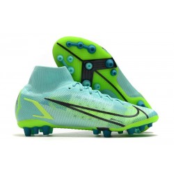 Nike Mercurial Superfly 8 Elite AG Turquesa Lima