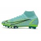 Nike Mercurial Superfly 8 Elite AG Turquesa Lima