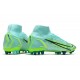 Nike Mercurial Superfly 8 Elite AG Turquesa Lima