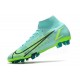 Nike Mercurial Superfly 8 Elite AG Turquesa Lima