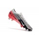 Botas de Fútbol Nike Mercurial Vapor XIII Elite FG Neymar Cromado Negro Rojo