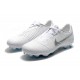 Zapatillas de Fútbol Nike Phantom VNM Elite FG Blanco Metal