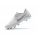 Zapatillas de Fútbol Nike Phantom VNM Elite FG Blanco Metal