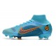 Nike Mercurial Superfly VIII Elite DF FG Azul Láser Naranja Marina